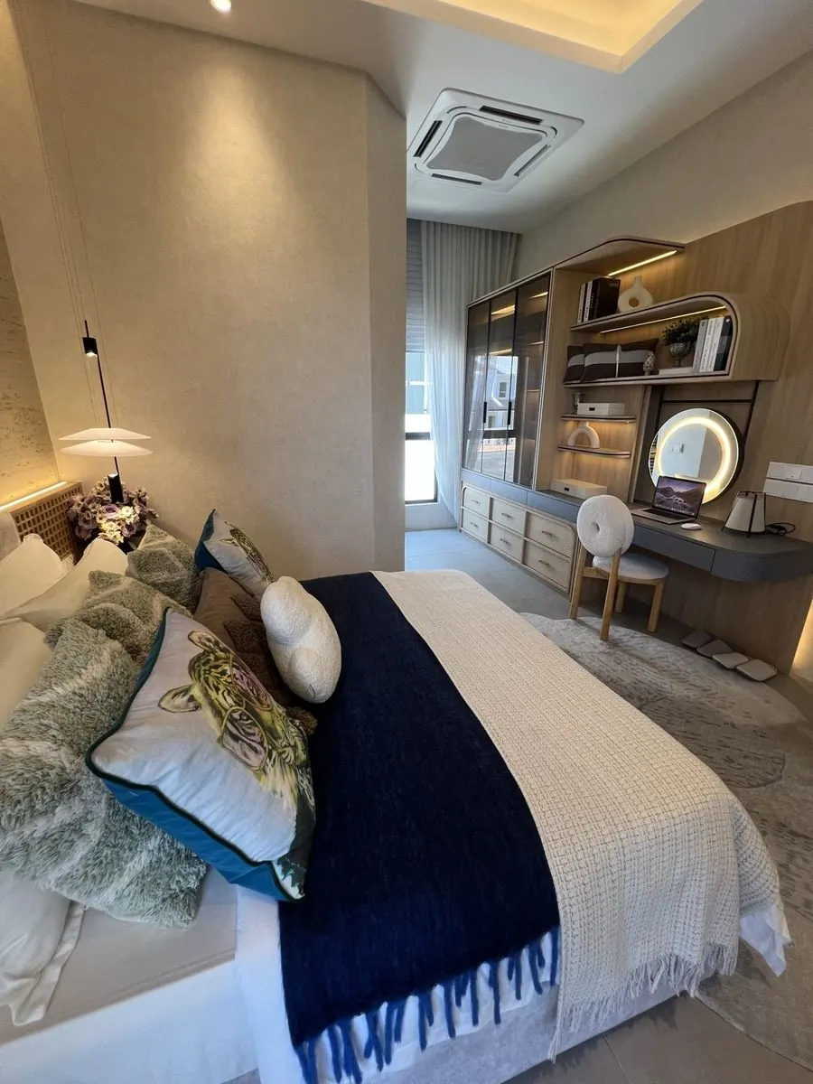 Second bedroom of the BungalowDees Premier show unit