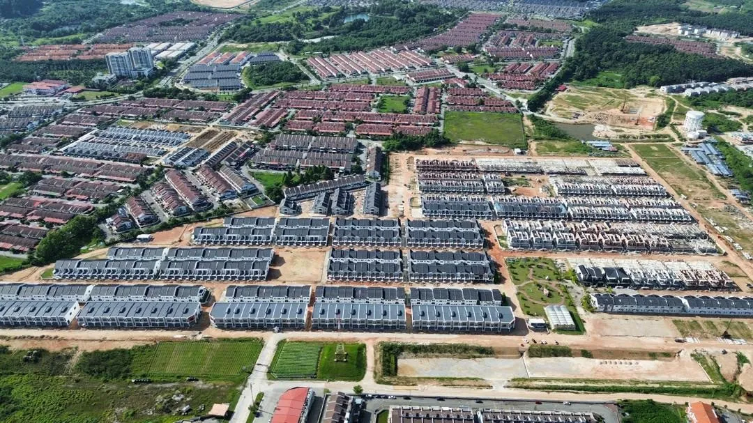Aerial view of Forresta in Panorama, Ipoh