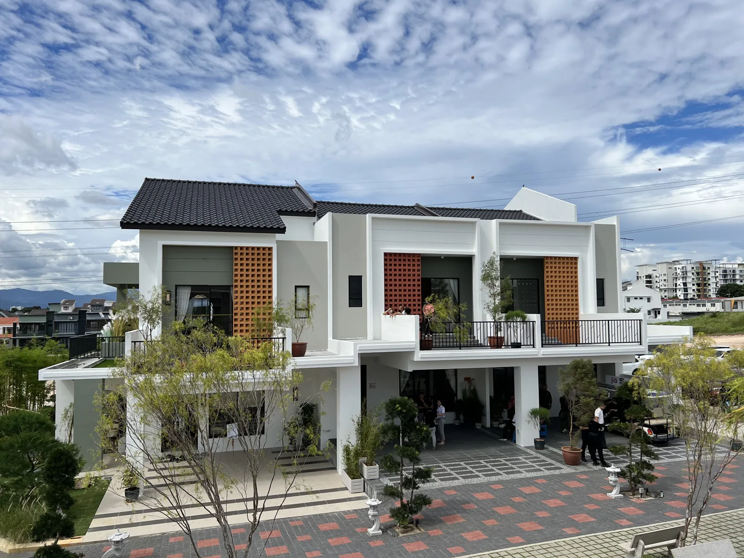 Forresta show unit — freehold gated landed homes in Panorama, Ipoh
