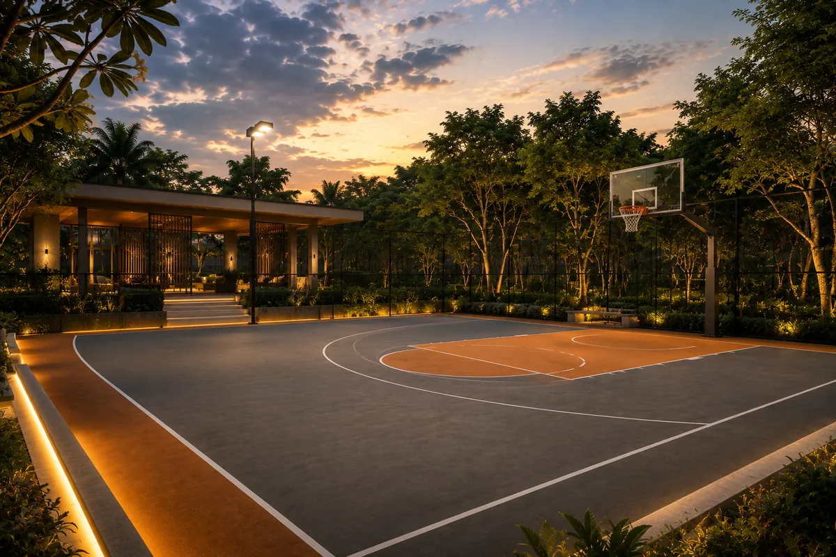 Basketball court