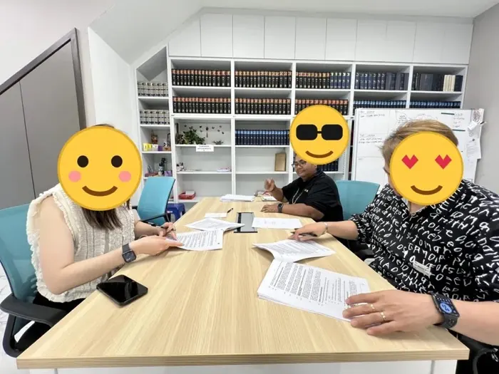 Happy buyers collecting their keys with Team AcEz