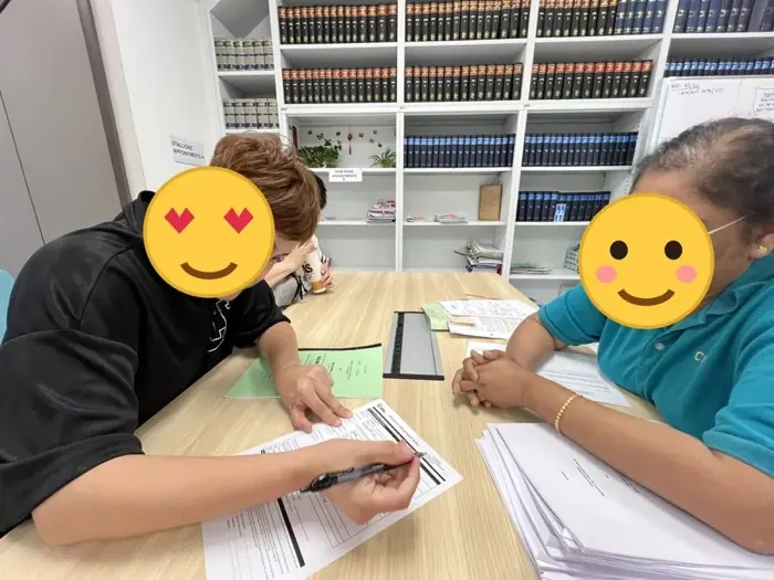 Happy buyers collecting their keys with Team AcEz