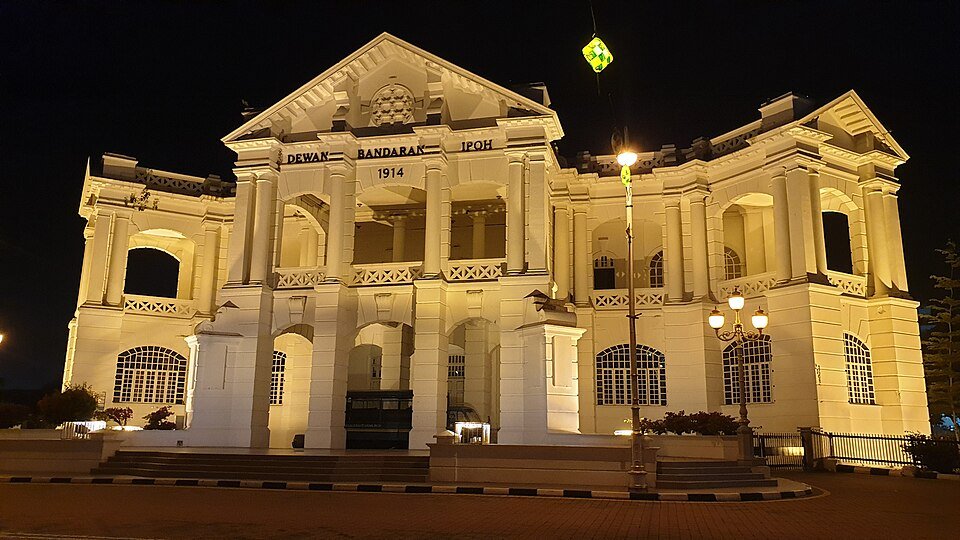 Old Ipoh Town Hall, a heritage building in Ipoh's Old Town