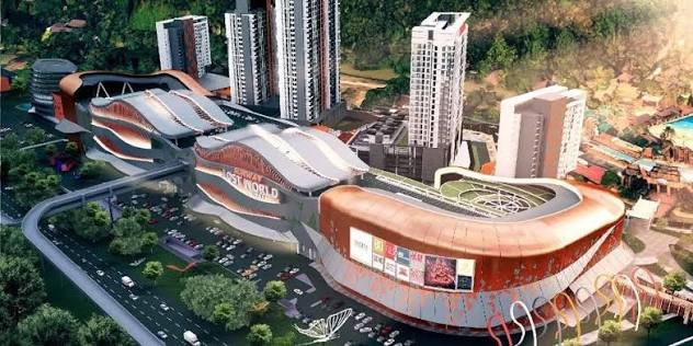 Artist's impression of Sunway Ipoh Mall, currently under construction