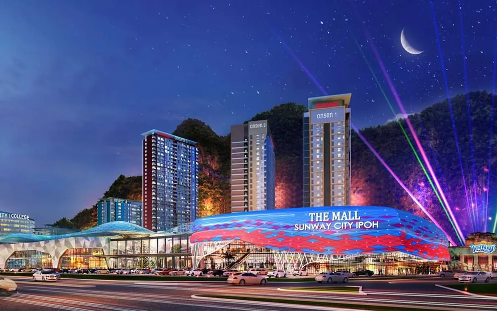 The Mall at Sunway City Ipoh, a short drive from Olive Grove