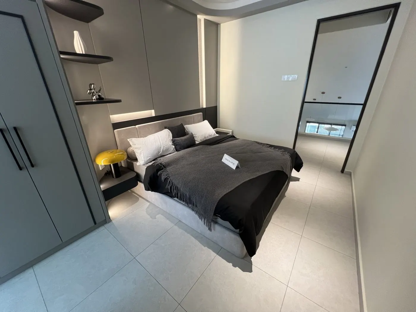 Master bedroom of the Pearl Garden Phase 3 show unit
