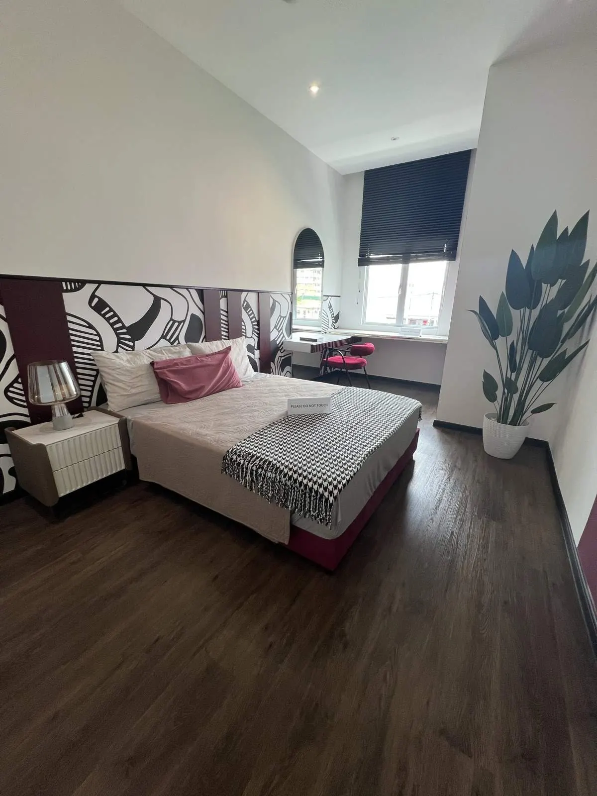 Second bedroom of the completed double storey Pearl Garden show unit